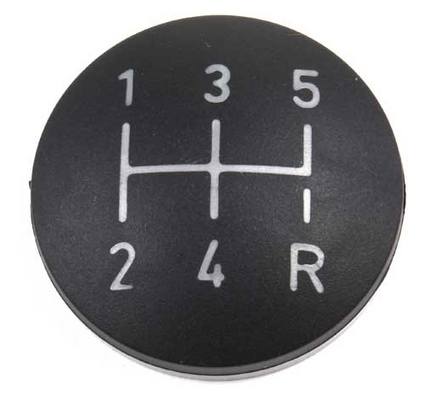 SAAB Manual Trans Shift Knob Emblem (5-Speed) (cars w/Leather Knob) 7598725